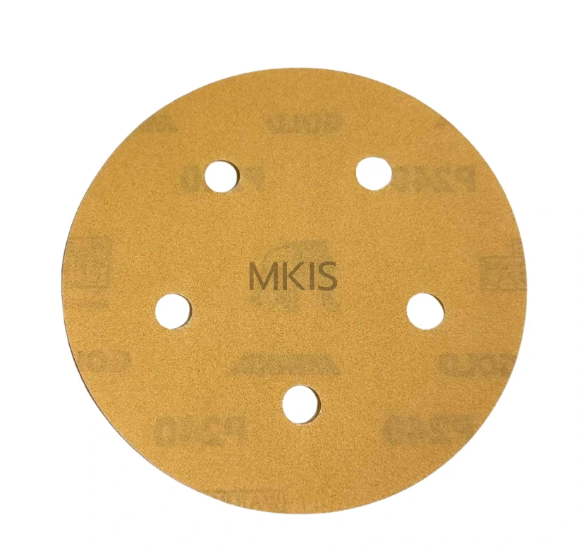 Gold 125mm. Grip 5 Holes