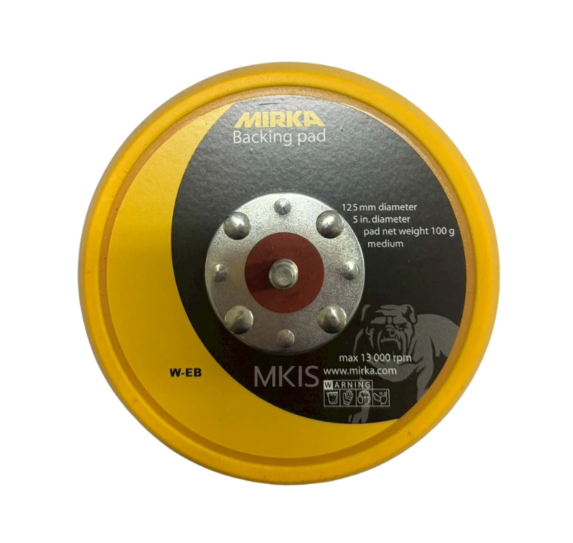 Mirka Backing Pad 125mm PSA 5/16 MED