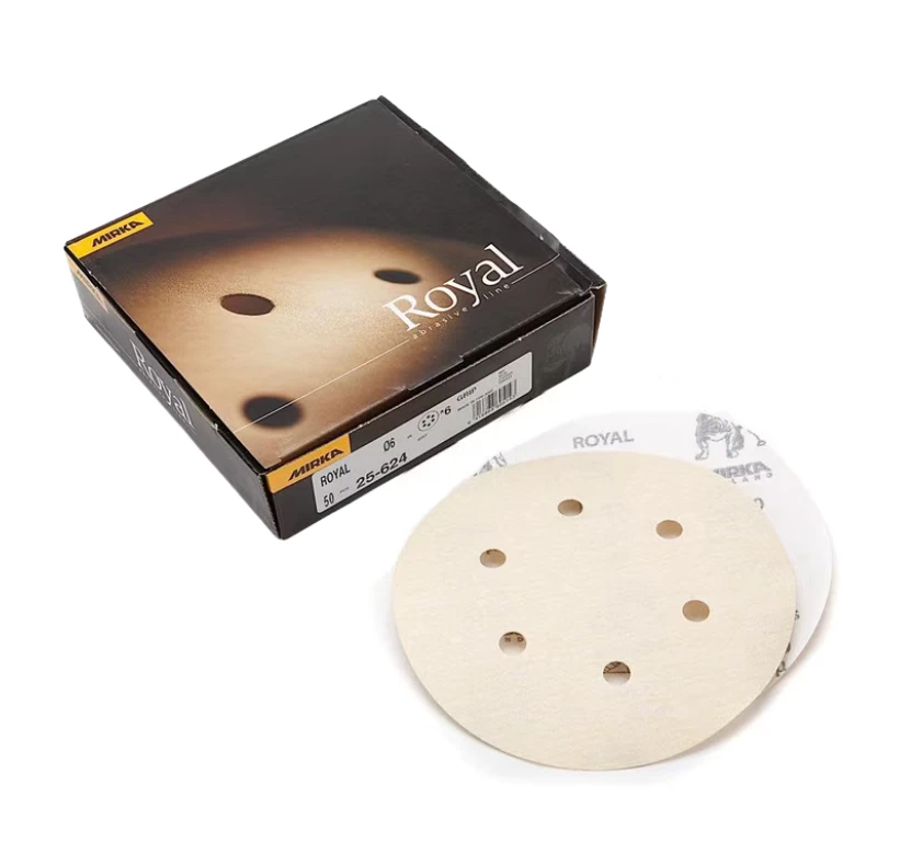 Mirka Royal Grip 150mm 6H (50-100 pcs/pack)